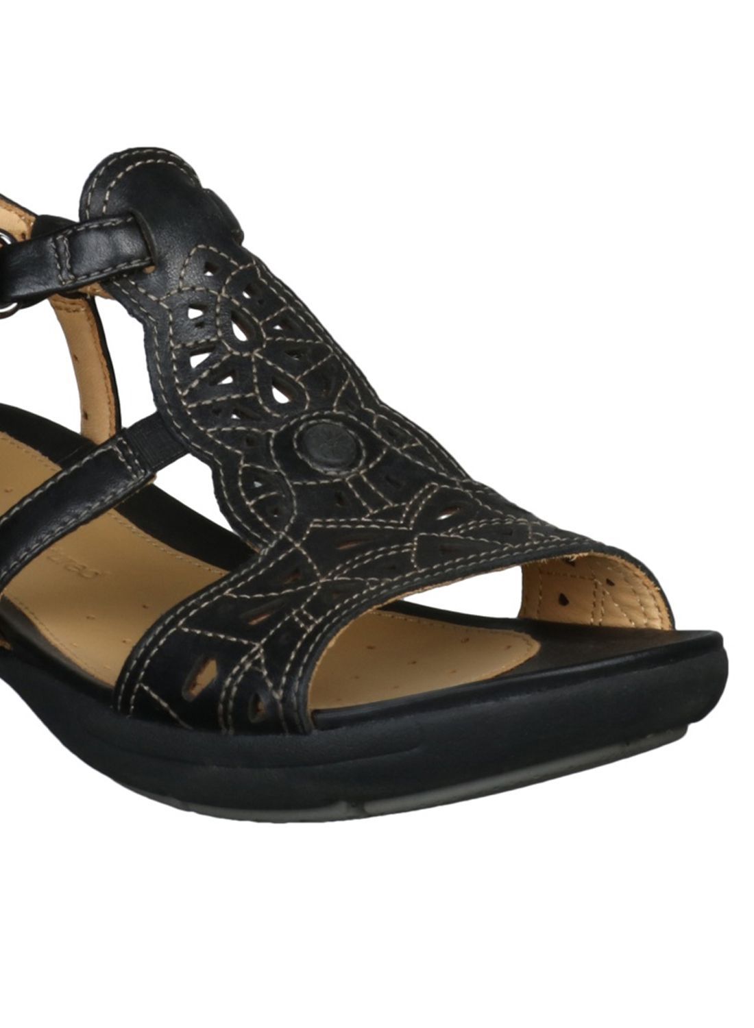clarks black suede flats