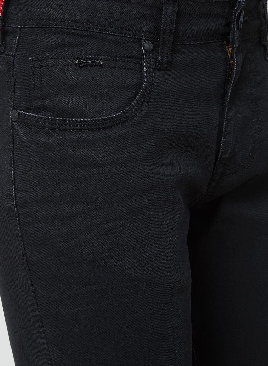 LAWMAN PG3 Black Slim Jeans - Buy LAWMAN PG3 Black Slim Jeans Online at ...