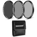 Neewer 37MM ND Filter Set (ND2 ND4 ND8)for Olympus PEN E-PL2 E-PL3 E-PL5 E-PL6,OM-D E-M10 Compact Cameras w/14-42mm f/3.5-5.6 II Z