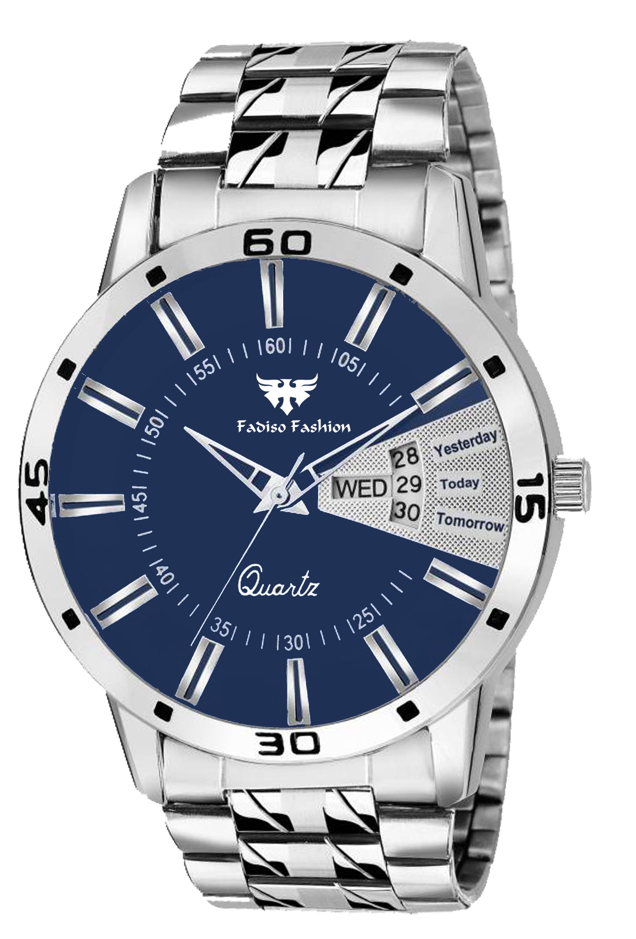 Fadiso Fashion FF1157-BL Blue Metal Analog Men's Watch