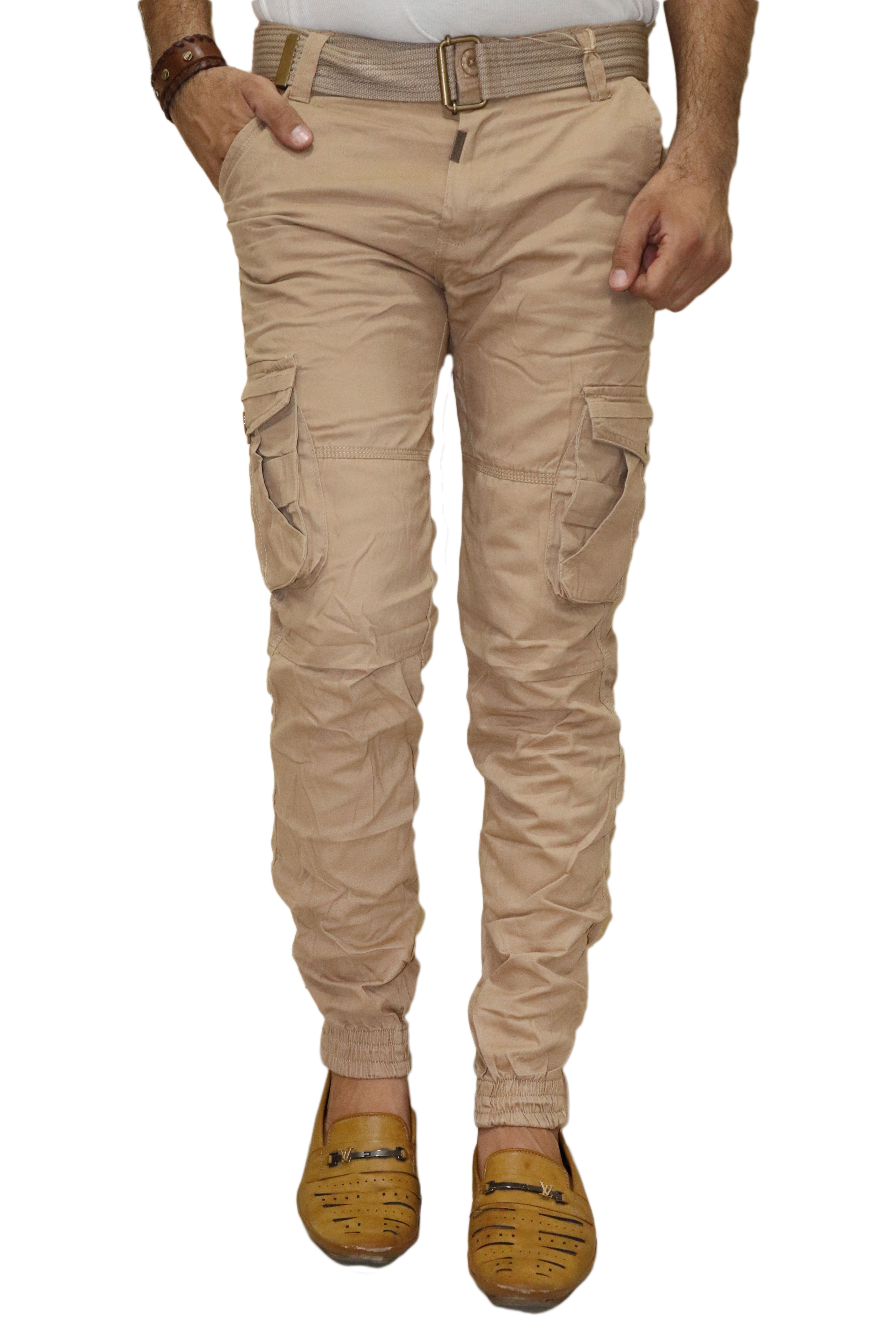 beige joggers set