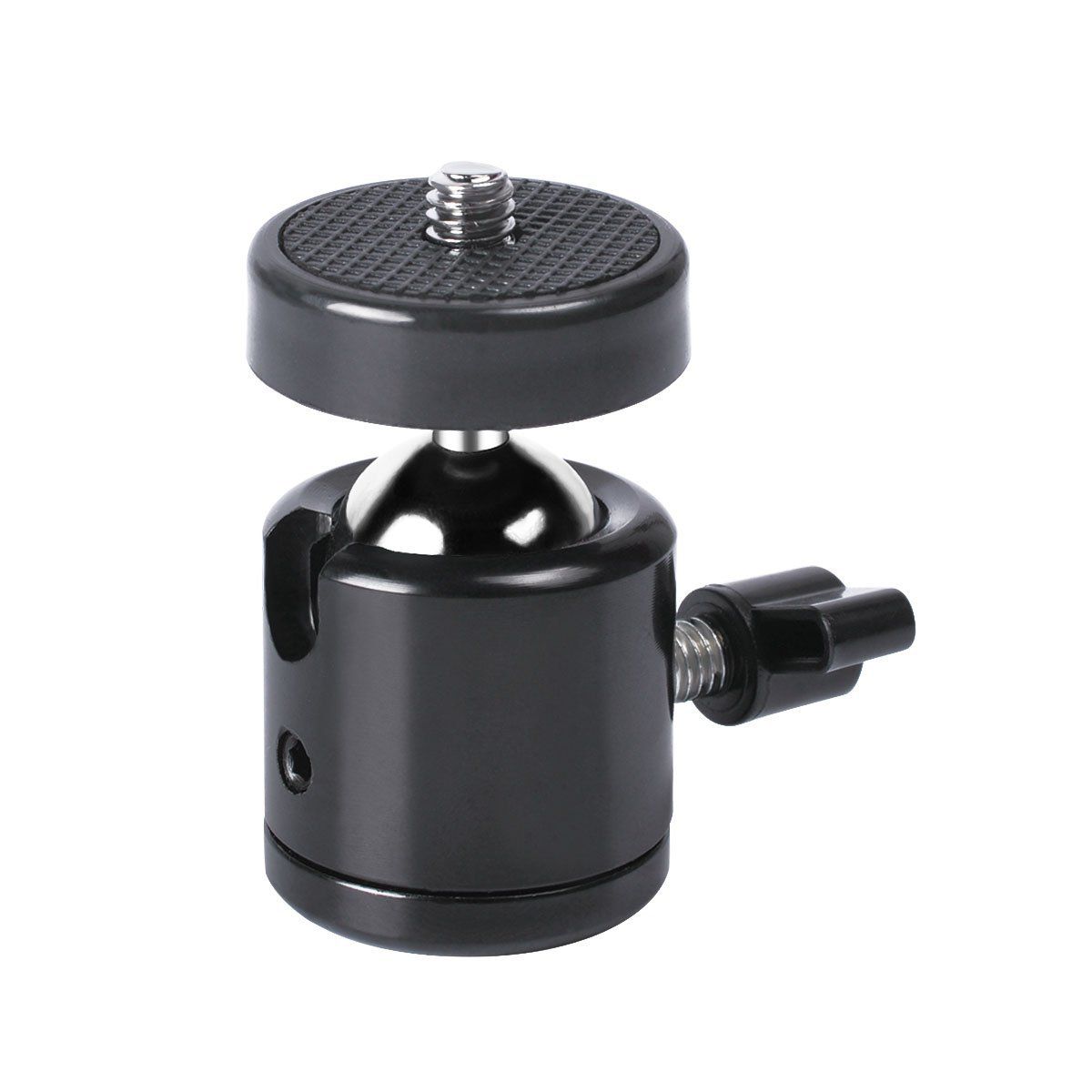 UCEC 1//4 Screw Tripod Mini Ball Head Bracket for DSLR Camera Camcorder 360 Degree Swivel 1-pack