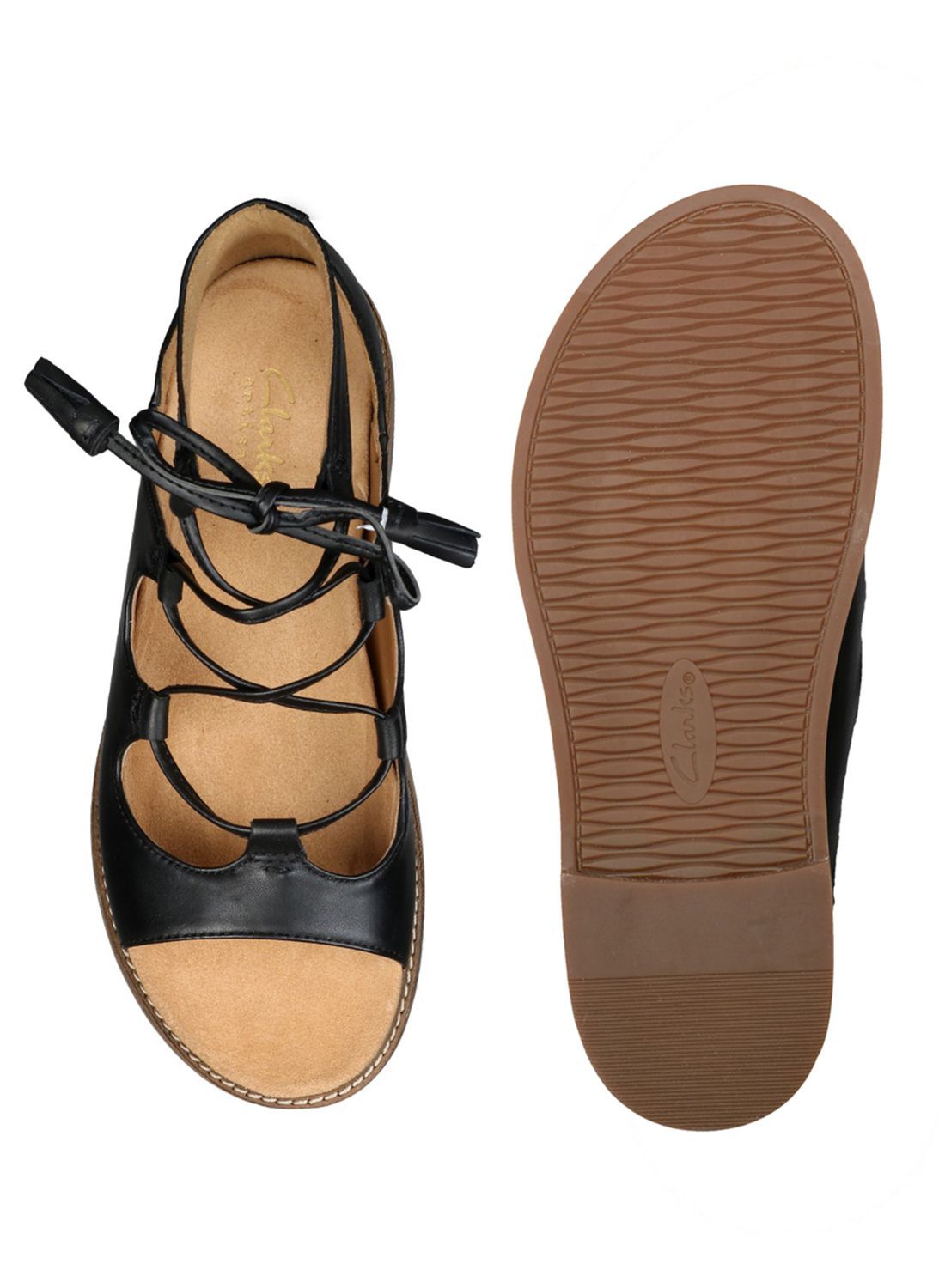 casual flats by clarks