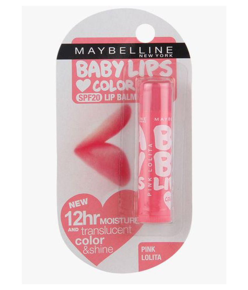 Maybelline New York Baby Lip Balm Pink 4.5 gm Buy Maybelline New York