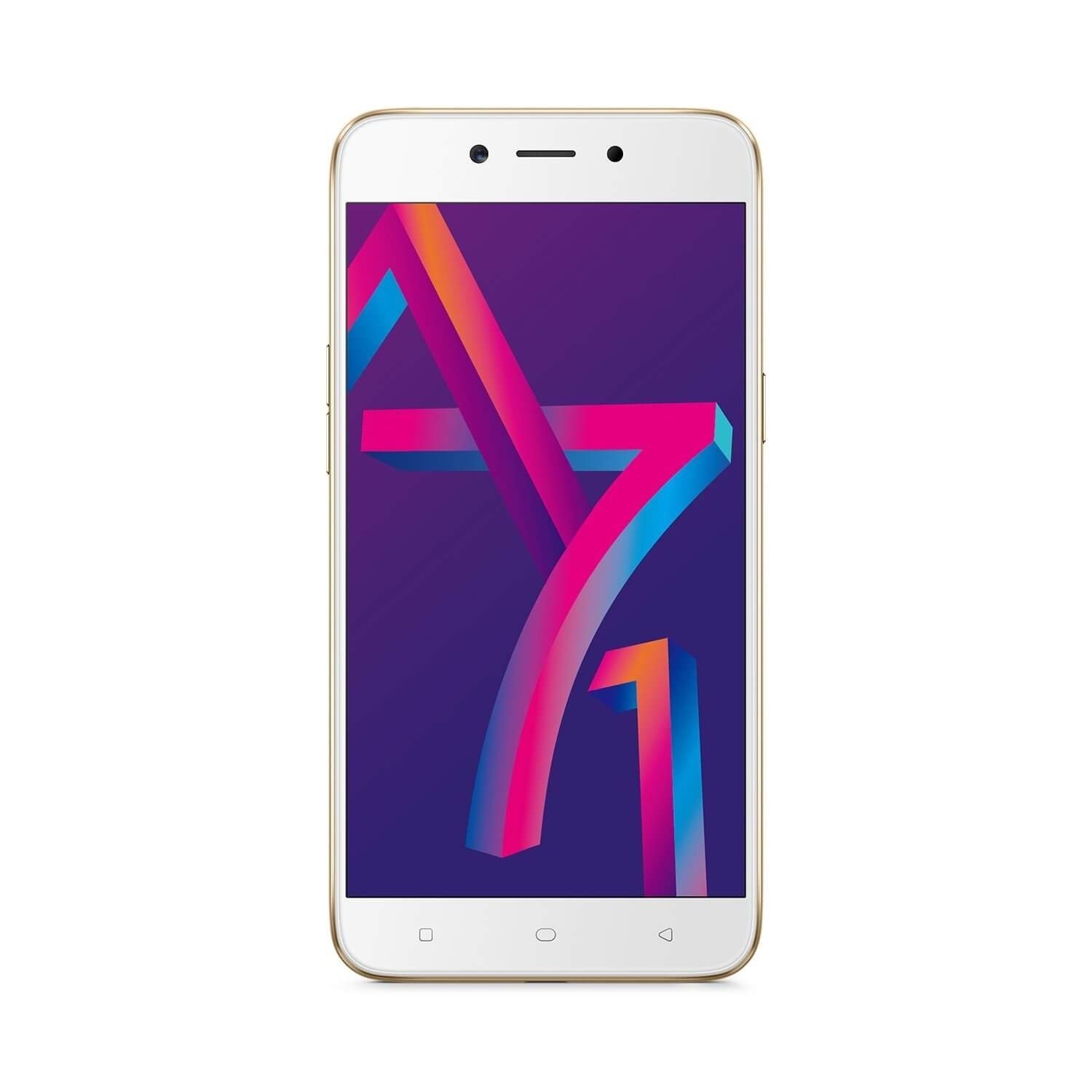 Oppo Gold A71 2018 model with speedy processor 3gb 16GB Mobile Oppo Gold A71 2018 model with speedy processor 3gb 16GB