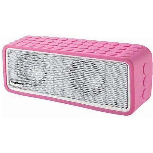 sylvania pink bluetooth speaker