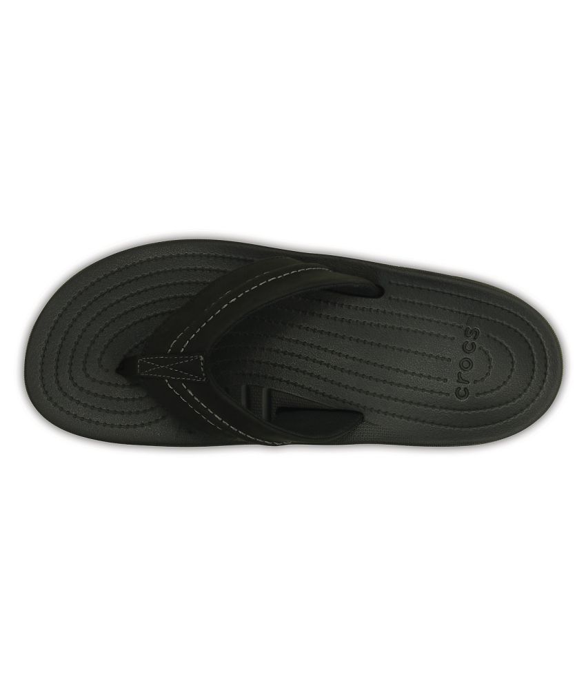 Crocsâ¢ Leather Yukon Mesa Flip-flop for Men - Lyst