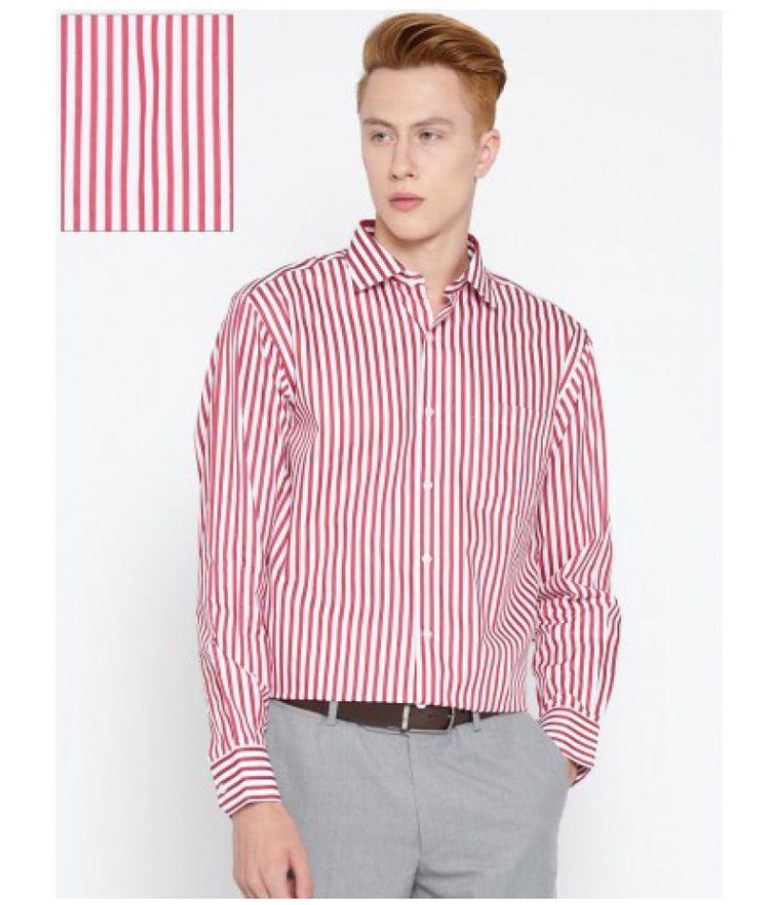 Wills Red Slim Fit Formal Shirt Buy Wills Red Slim Fit Formal Shirt