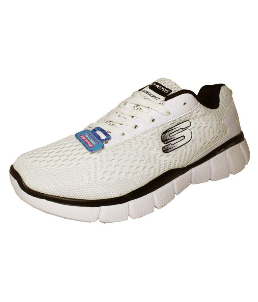 Skechers White Running Shoes - Buy Skechers White Running Shoes Online