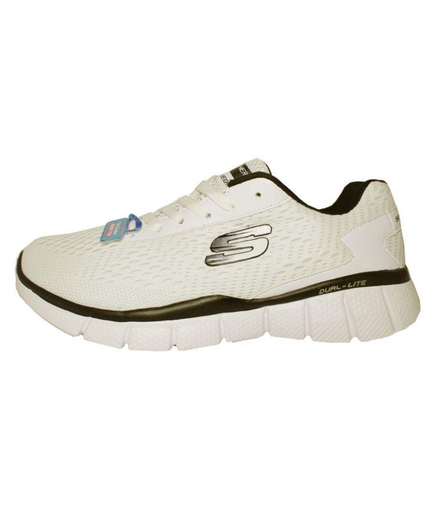 Skechers White Running Shoes - Buy Skechers White Running Shoes Online