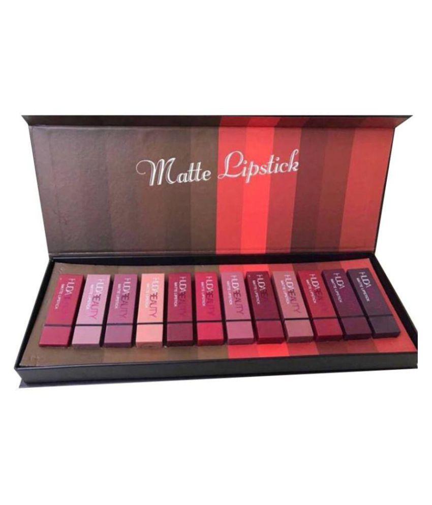 huda beauty pure matte lipstick set