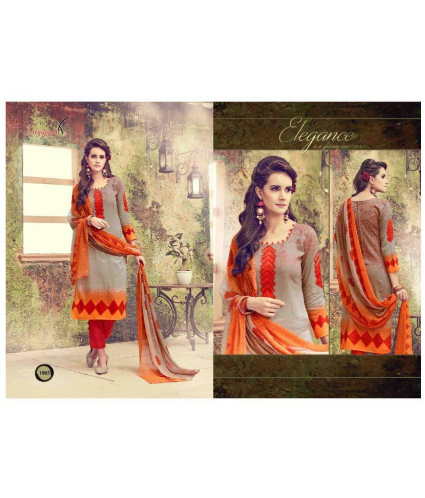 suryajyoti dress material vol 49