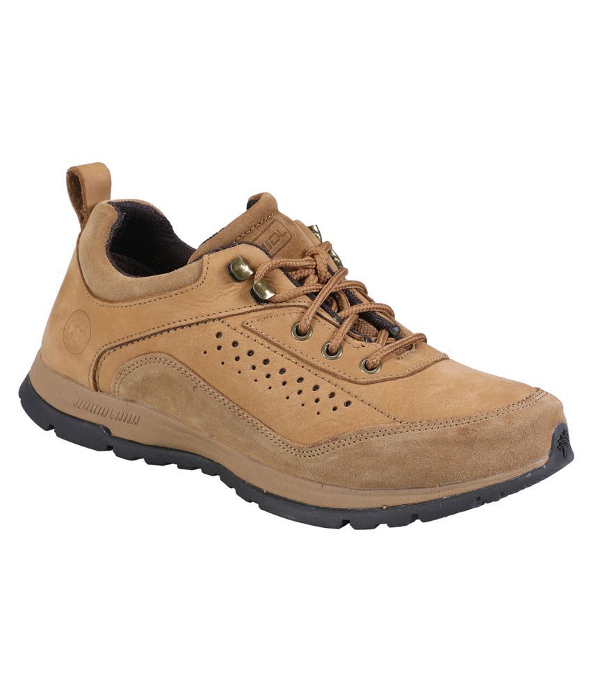 woodland men's camel casual shoes