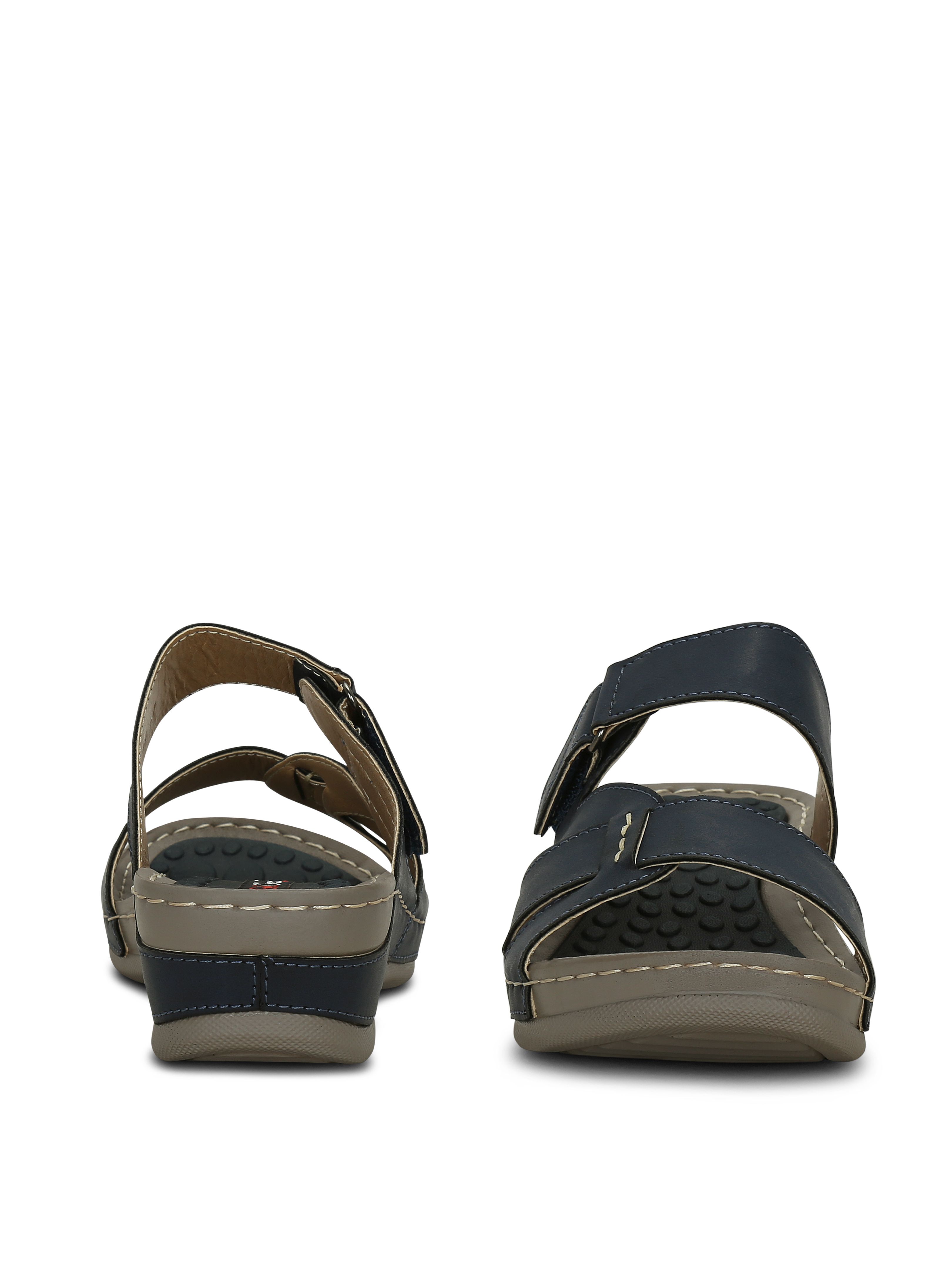 navy wedges size 4