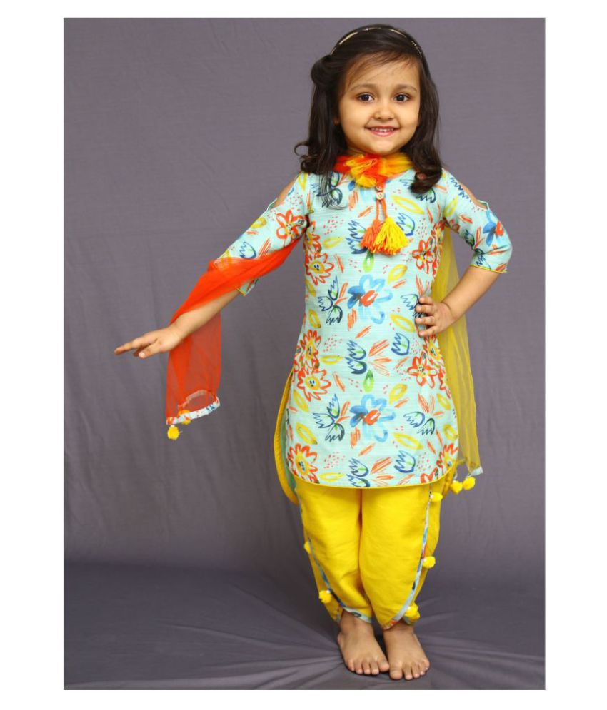 salwar suit for 6 year girl