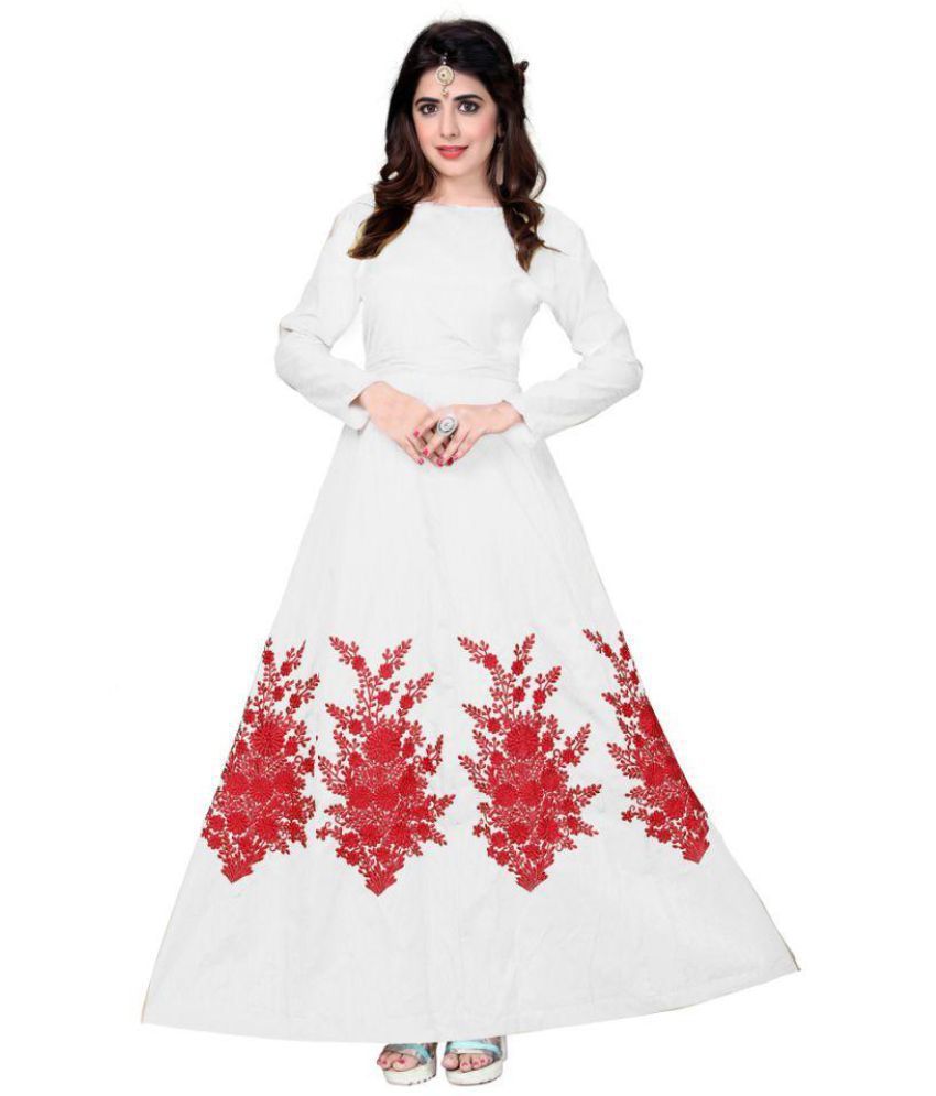 active anarkali gown