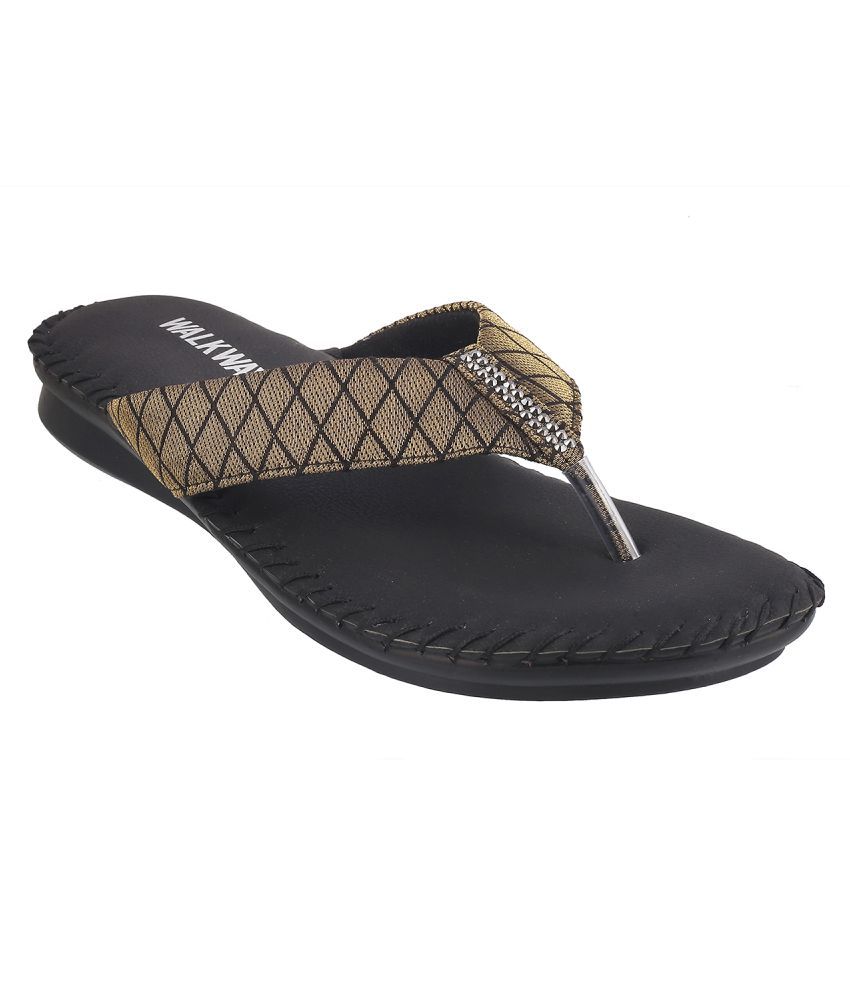 black walking flats