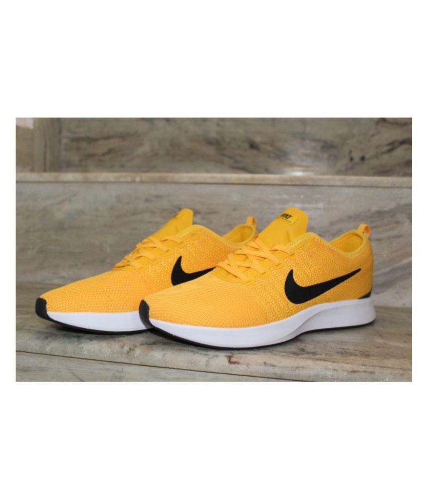 nike shoes with yellow