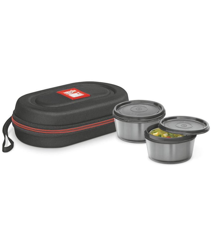 milton steel lunch box with bag