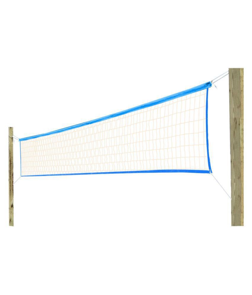 SAS Cotton Volleyball Net Braided nylon with 100 mm mesh 9.5m x 1.0m Buy Online at Best Price