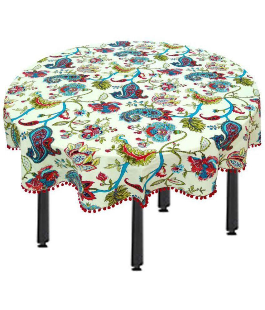     			Miyan Bazaz Textiles 4 Seater Cotton Single Table Covers