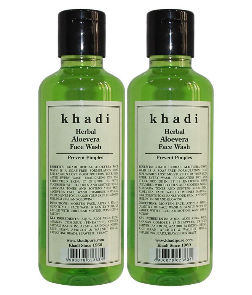 best khadi face wash for glowing skin