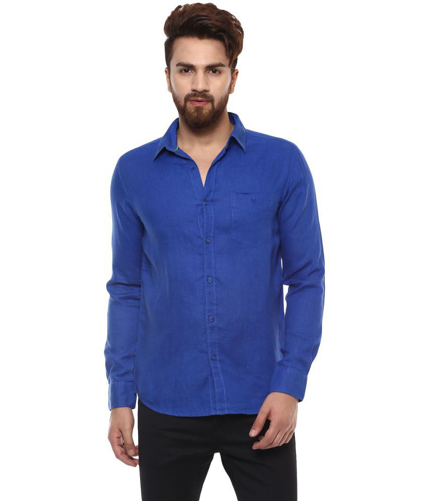 Mufti Linen Shirt - Buy Mufti Linen Shirt Online at Best Prices in ...