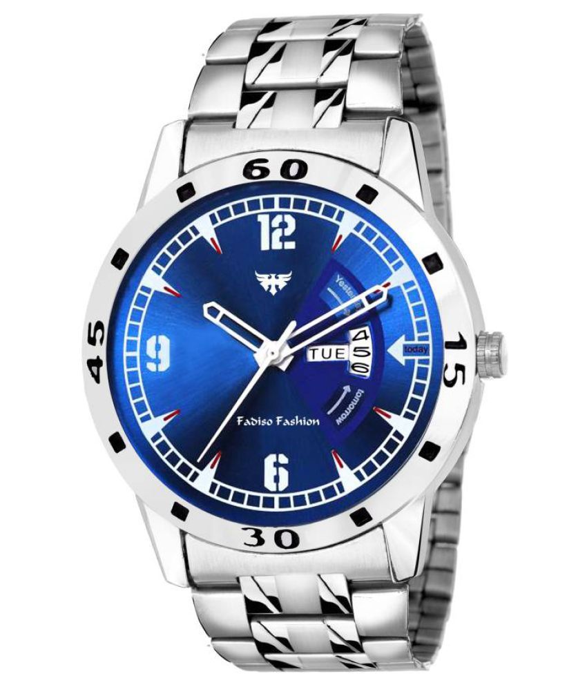 Fadiso fashion FF0156-BL BLUE Day & Date Functionig Watch  