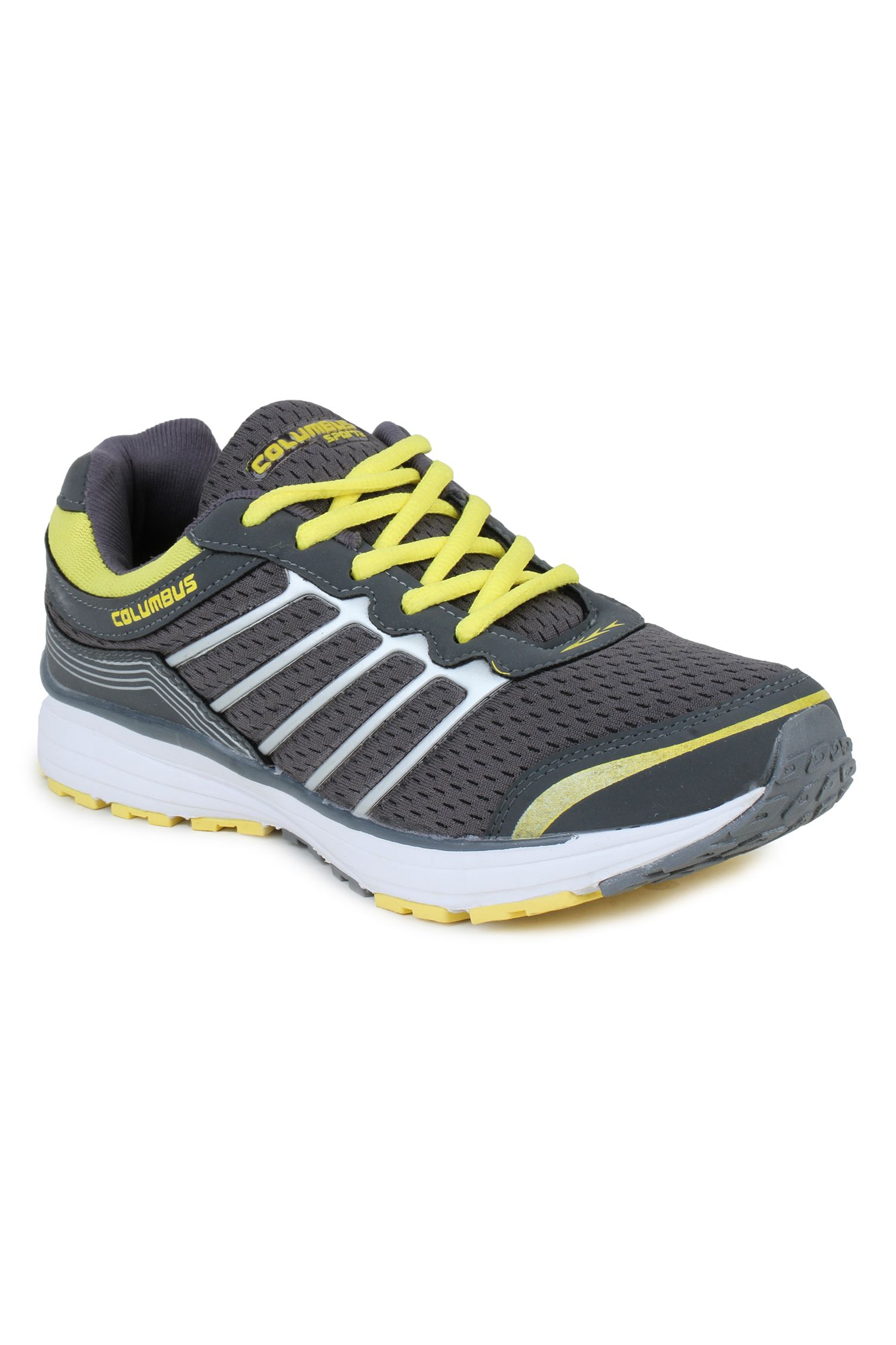 Columbus SKM17Grey Yellow Yellow Running Shoes Buy