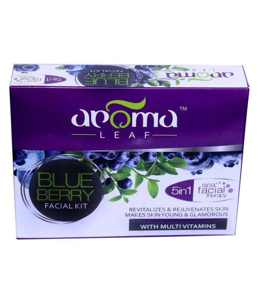 Aroma Leaf BLUE BERRY Facial Kit 100 gm Buy Aroma Leaf BLUE BERRY