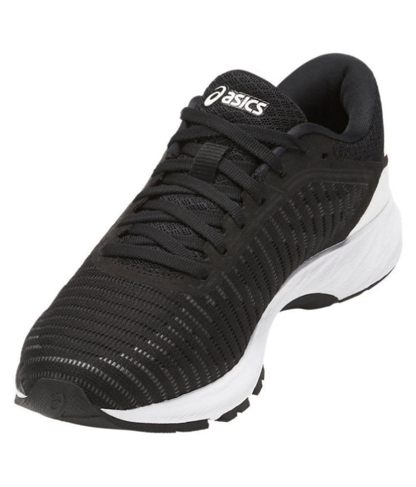 Asics DYNAFLYTE2 Black Running Shoes - Buy Asics DYNAFLYTE2 Black Running Shoes Online at Best ...