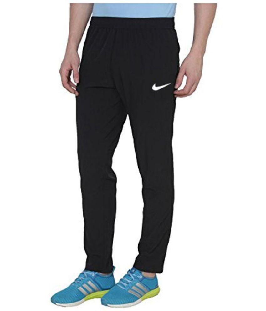 nike air satin track pants black