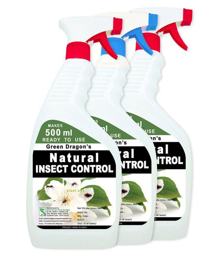     			Green Dragon's Natural Insect Control Concentrate pack of 3 (1500 ml)