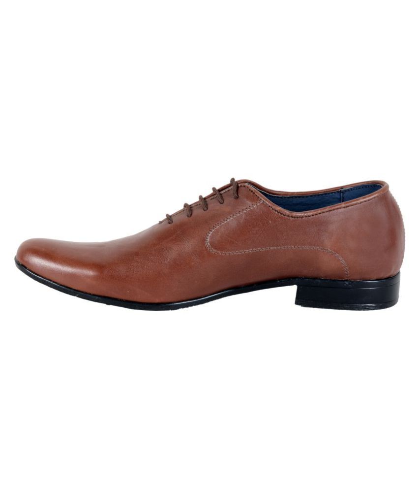 Chamda Office Genuine Leather Formal Shoes Price in India- Buy Chamda ...