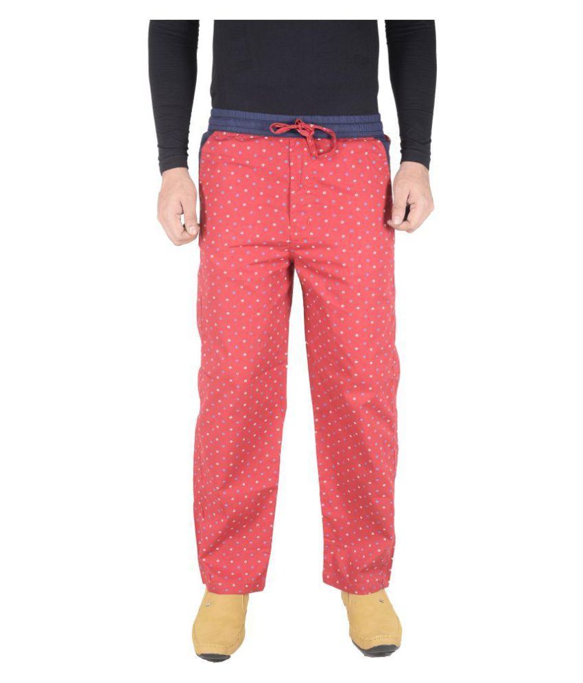 red fluffy pyjamas