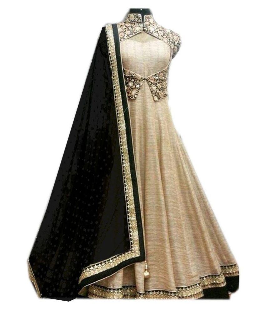 design of silk gown