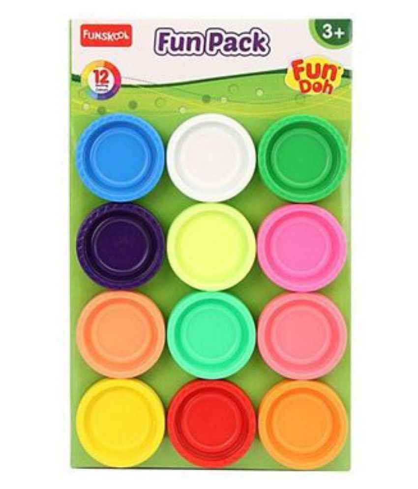 Funskool Multicolour Fun Doh Fun Pack