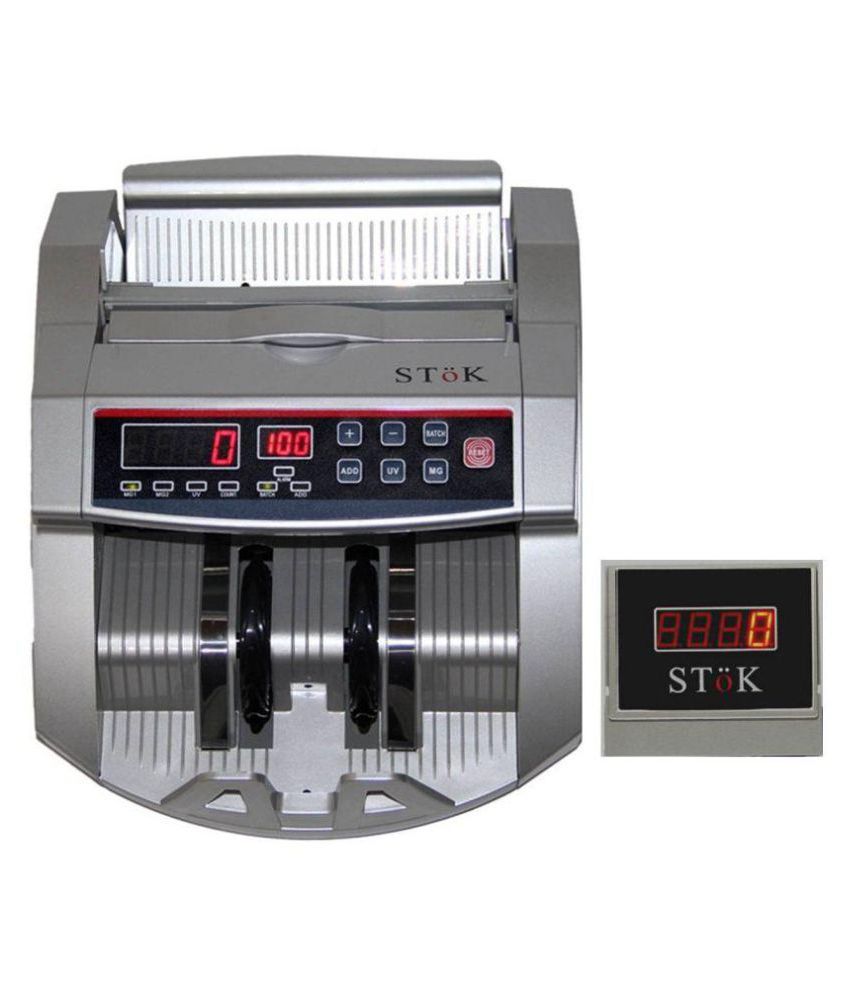     			Stok ST-MC01 Compatible with New Rs.50,200 500 & 2000 denomination Loose Note Counter