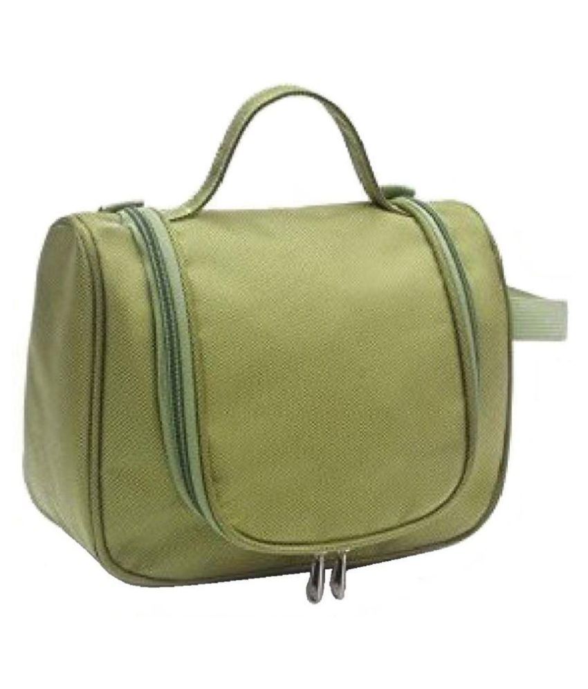 Xeekart Green Cosmetic Pouch Toiletry Travel Kit Shaving Kit - Buy 