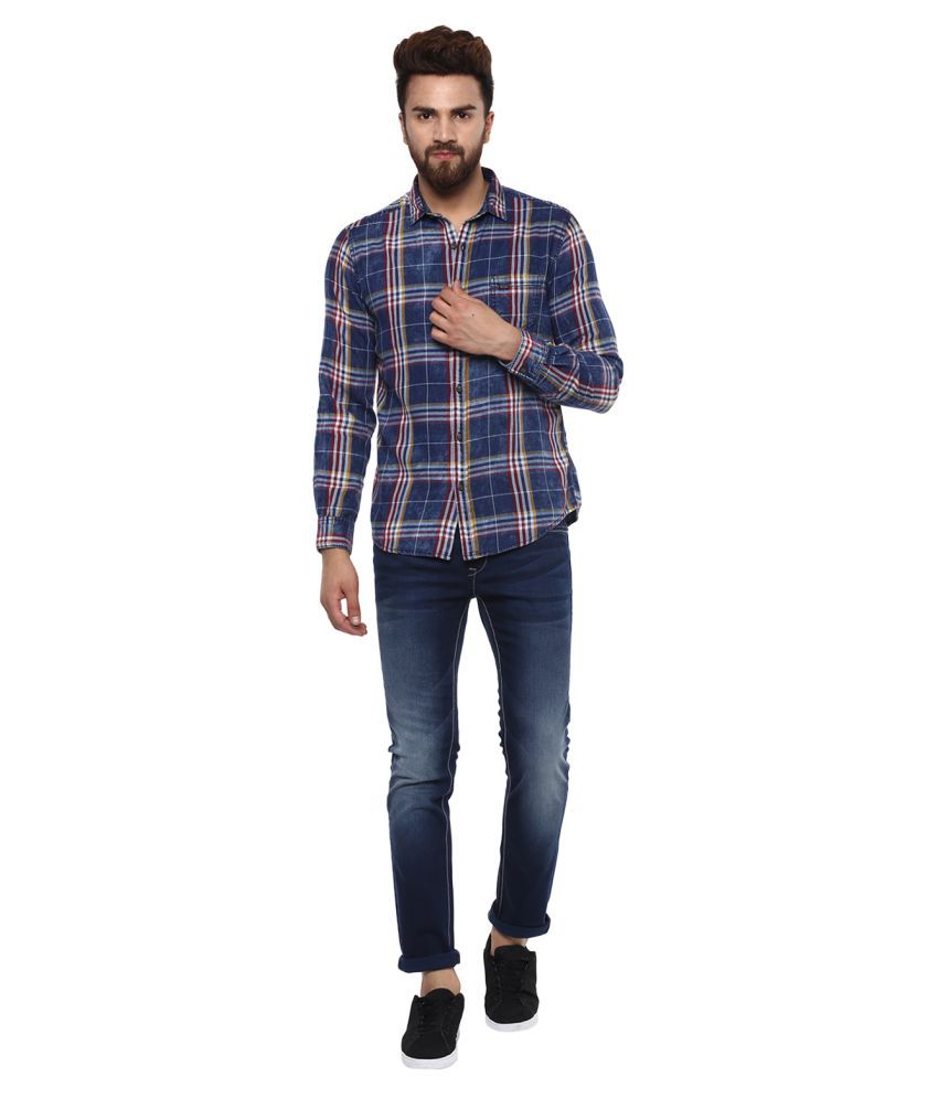 Mufti Blue Skinny Jeans Buy Mufti Blue Skinny Jeans Online At Best Prices In India On Snapdeal