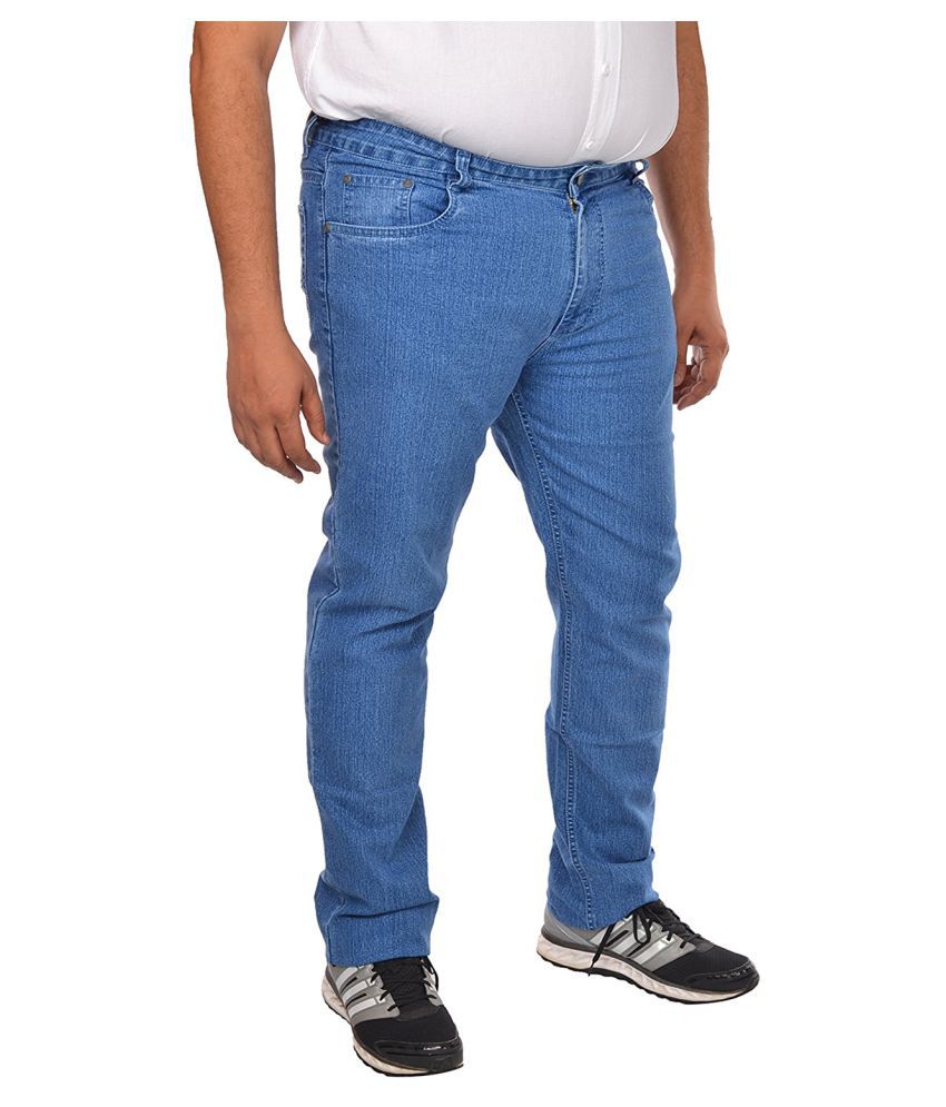 Asaba Blue Straight Jeans - Buy Asaba Blue Straight Jeans Online at ...