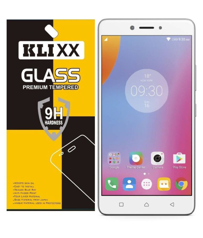 Lenovo K6 Note Tempered Glass Screen Guard By Klixx