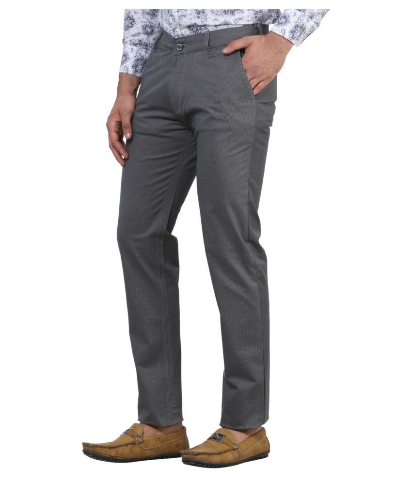 grey slim fit chinos