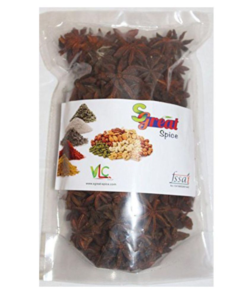 Sgreat Spice Chakra Phool (Star Anise) Organic 500 gm: Buy Sgreat Spice ...