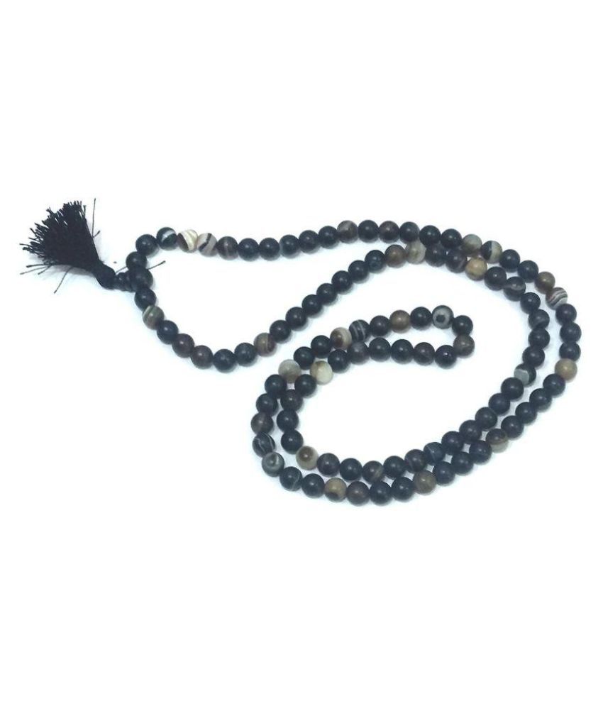 SULEMANI HAKIK POWER MATTE FINISH MALA ( 8 MM ) ,King Sulemani Agate ...