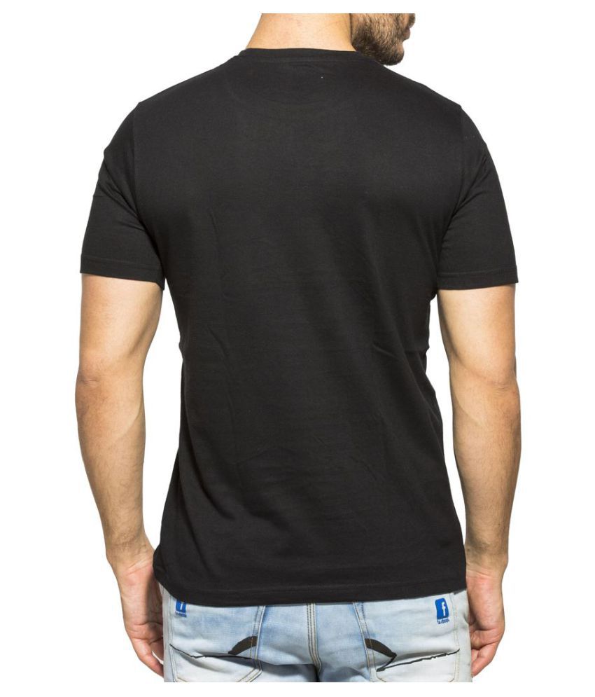 clifton Black Round T-Shirt - Buy clifton Black Round T-Shirt Online at ...