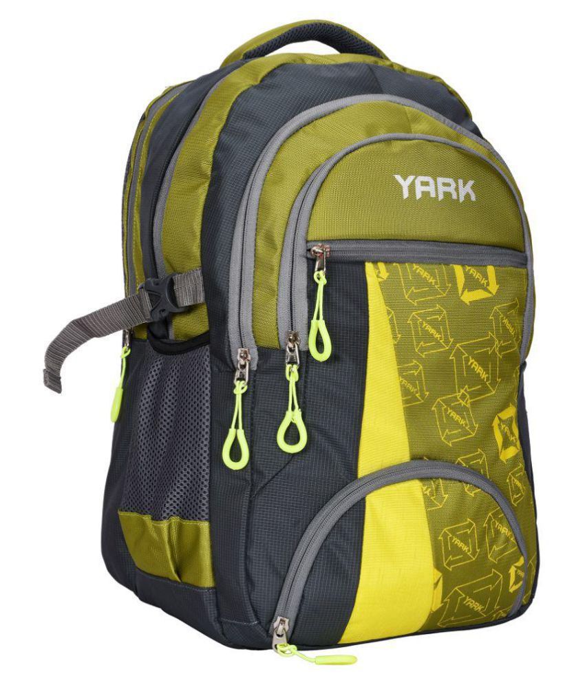 Yark Amazing Backpack 38 Ltrs.(4706PGreenGrey) School Bag: Buy Online at Best Price in India ...