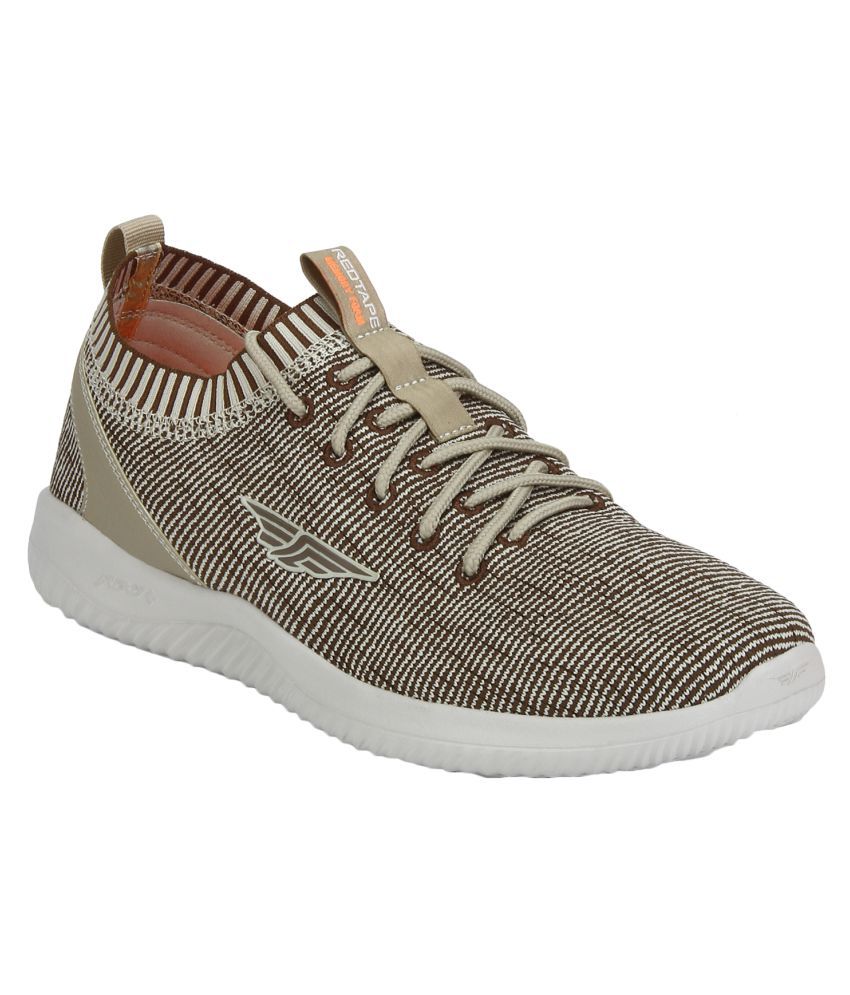 Red Tape Athleisure Sports Range Men Brown Running Shoes - Buy Red Tape ...