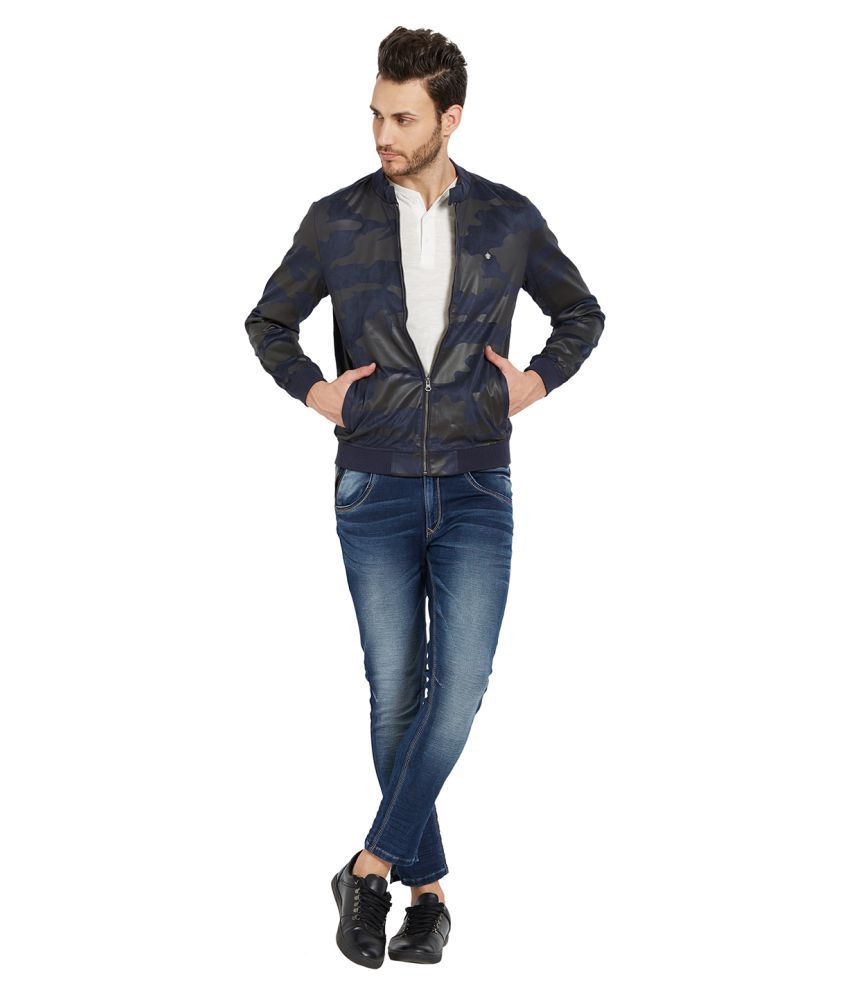 Spykar Blue Casual Jacket