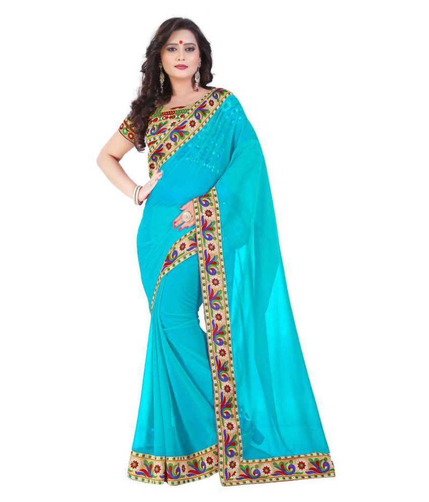 buy designer chiffon sarees online